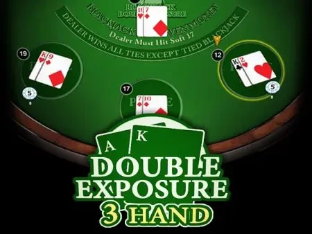 TIP88 Blackjack Double Exposure 3 Hand